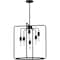 Progress Lighting Bonn Collection Six-Light Black Pendant P500225-031 - alternate 2